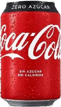 Lata de Coca-Cola Zero