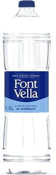 Botella de agua Font Vella